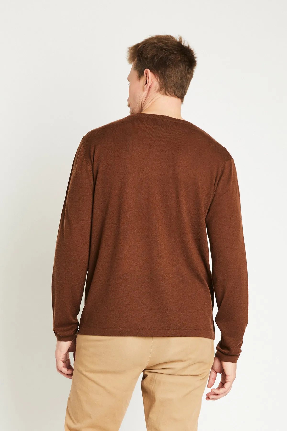   Beryll Yury Cashmere Sweater | Chocolate