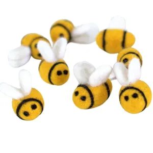 Bumble Bee Felt Shapes