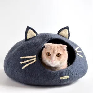 Cat Cave - Cat Head Dark Grey