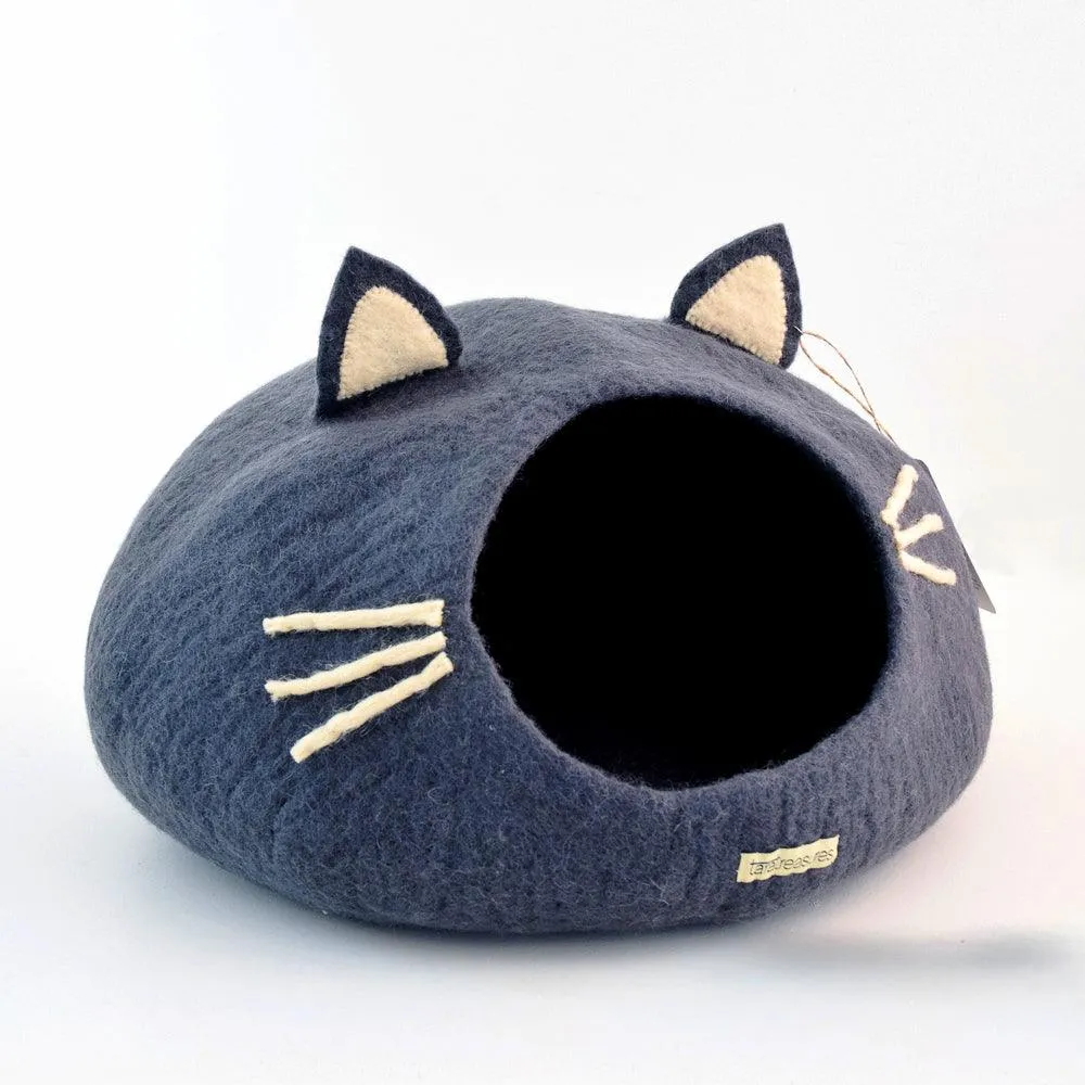 Cat Cave - Cat Head Dark Grey