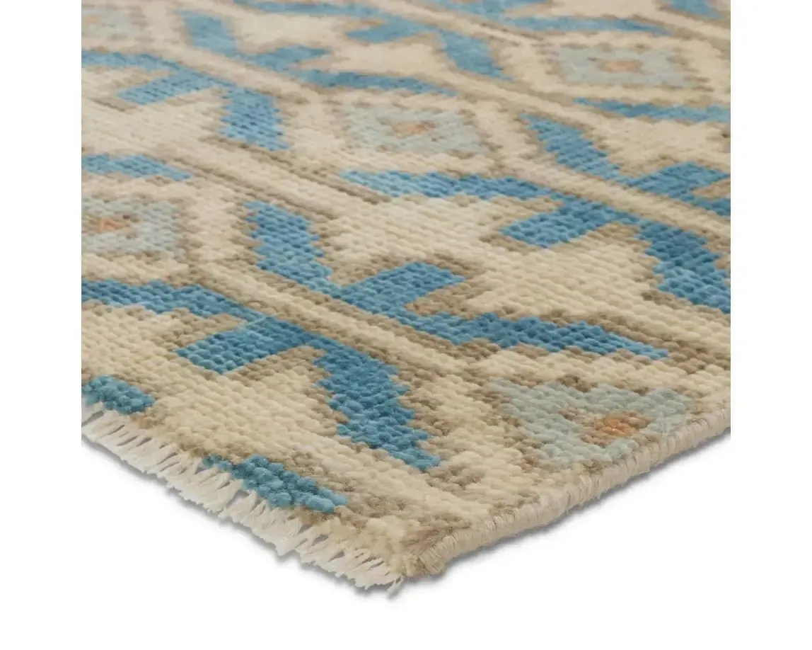 Cera CRA05 Beige/Blue Rug