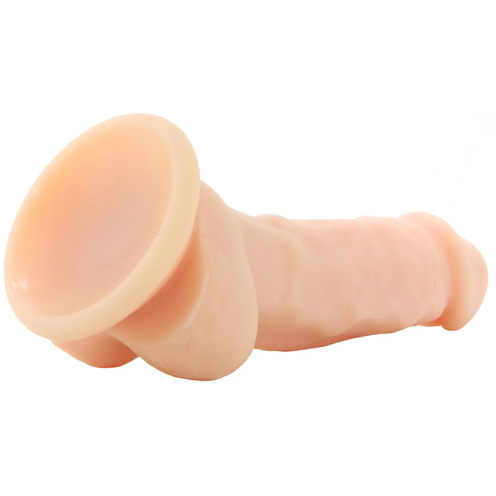 Colours Thick Pleasures 5 Inch Silicone Dildo in Vanilla