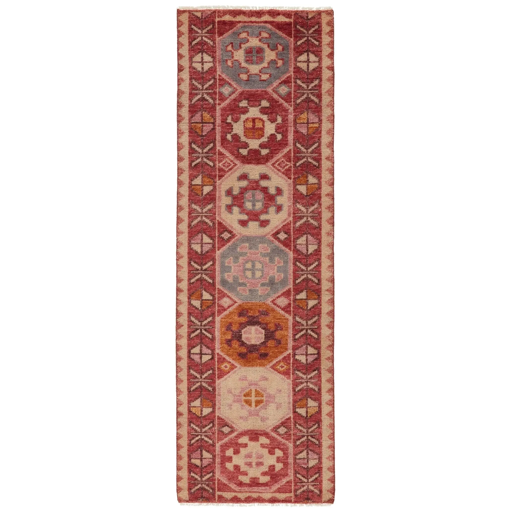 Coredora CRD03 Zetta Pink/Cream Rug