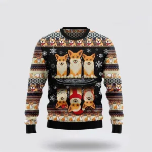 Corgi Dog Christmas Ugly Christmas Sweater For Men And Women, Gift For Christmas, Best Winter Christmas Outfit