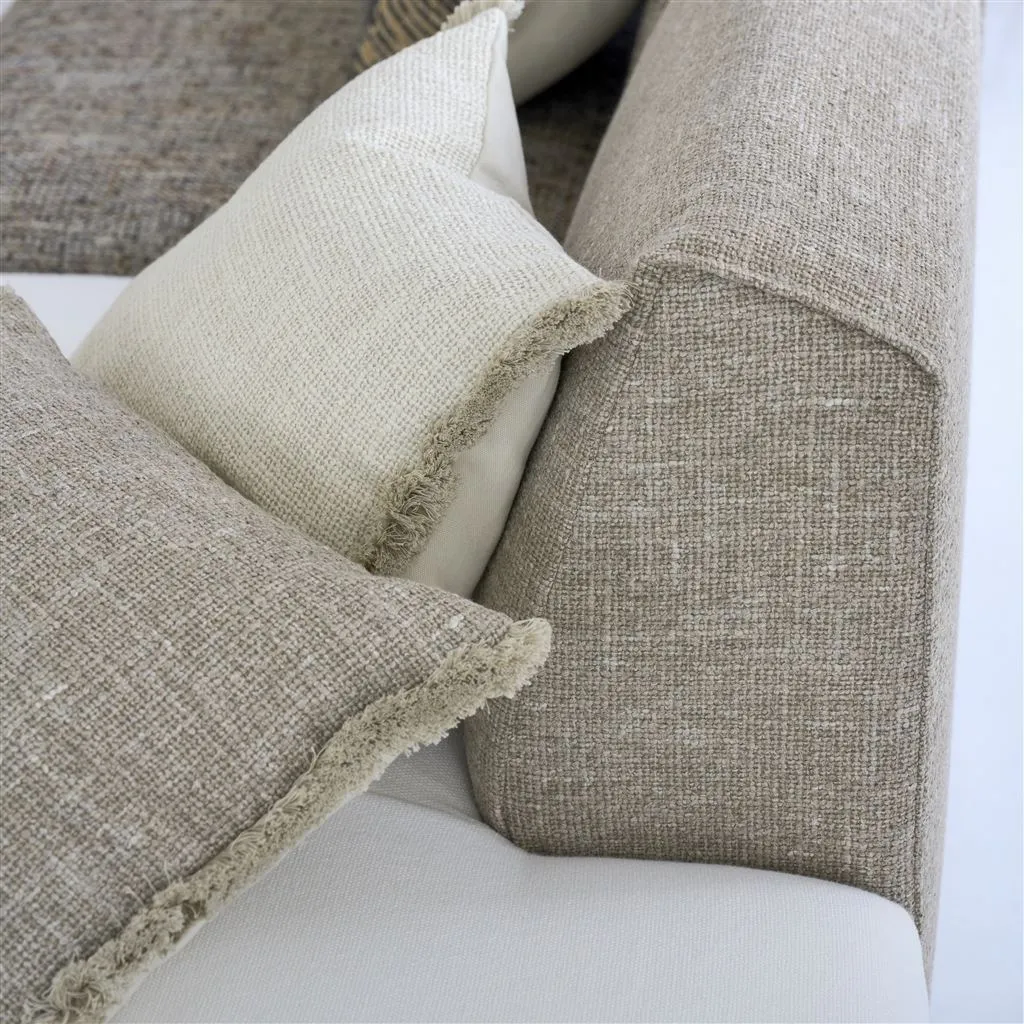 Designers Guild Charroux Chalk Boucle Decorative Pillow