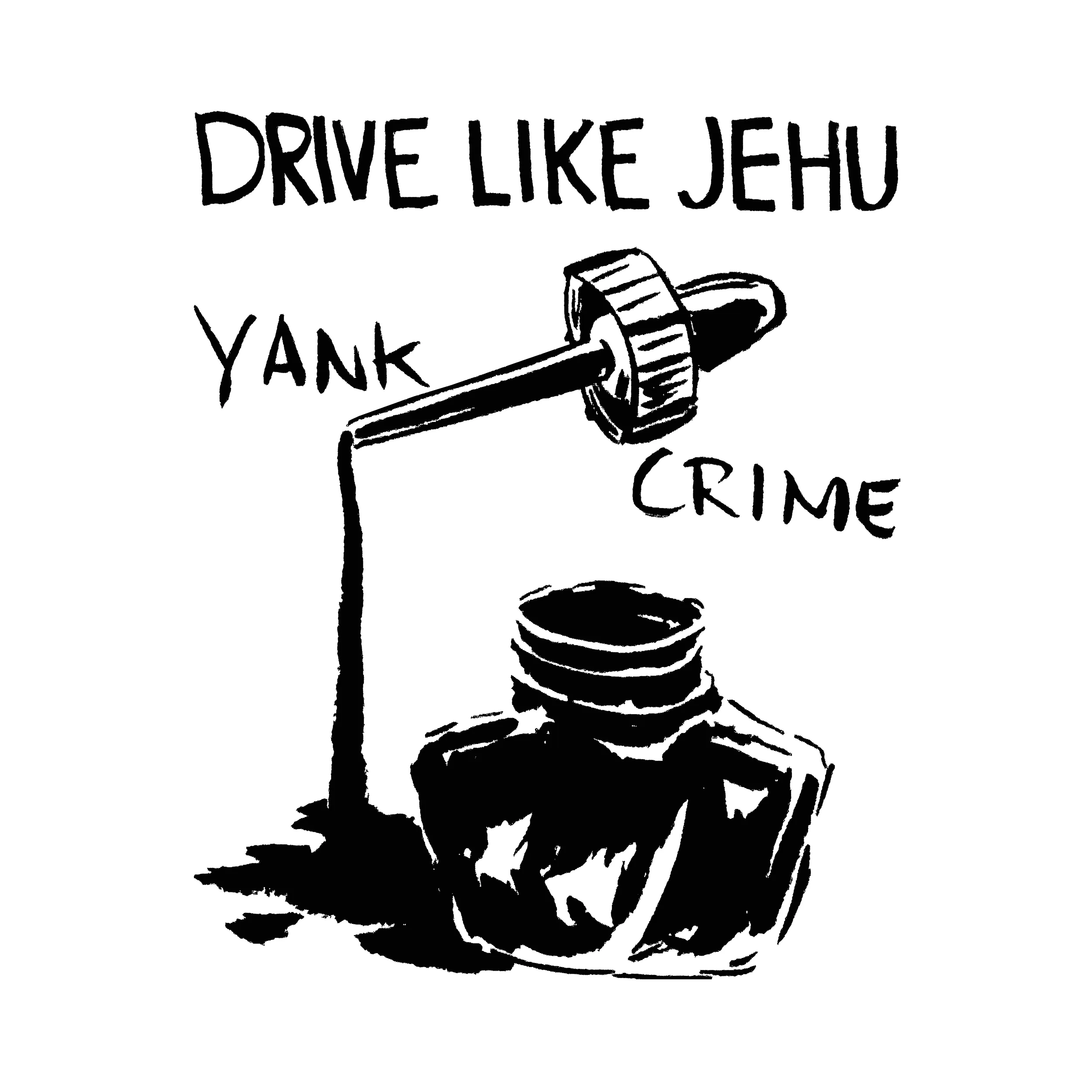 Drive Like Jehu Yank Crime Slim Fit Tee