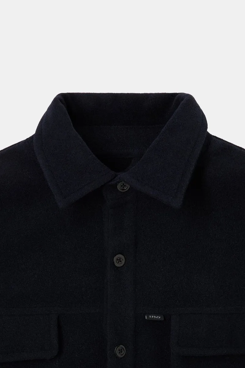 Edwin Jowen Long Sleeve Overshirt (Maritime Blue)