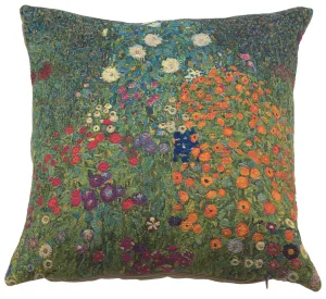 Flower Garden by Klimt European Cushion Cover