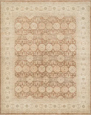 Majestic Rug in Camel & Beige