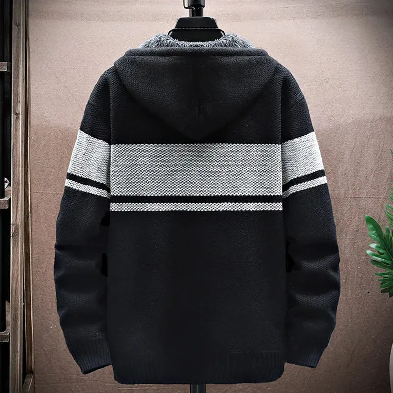 Men's hooded sweater