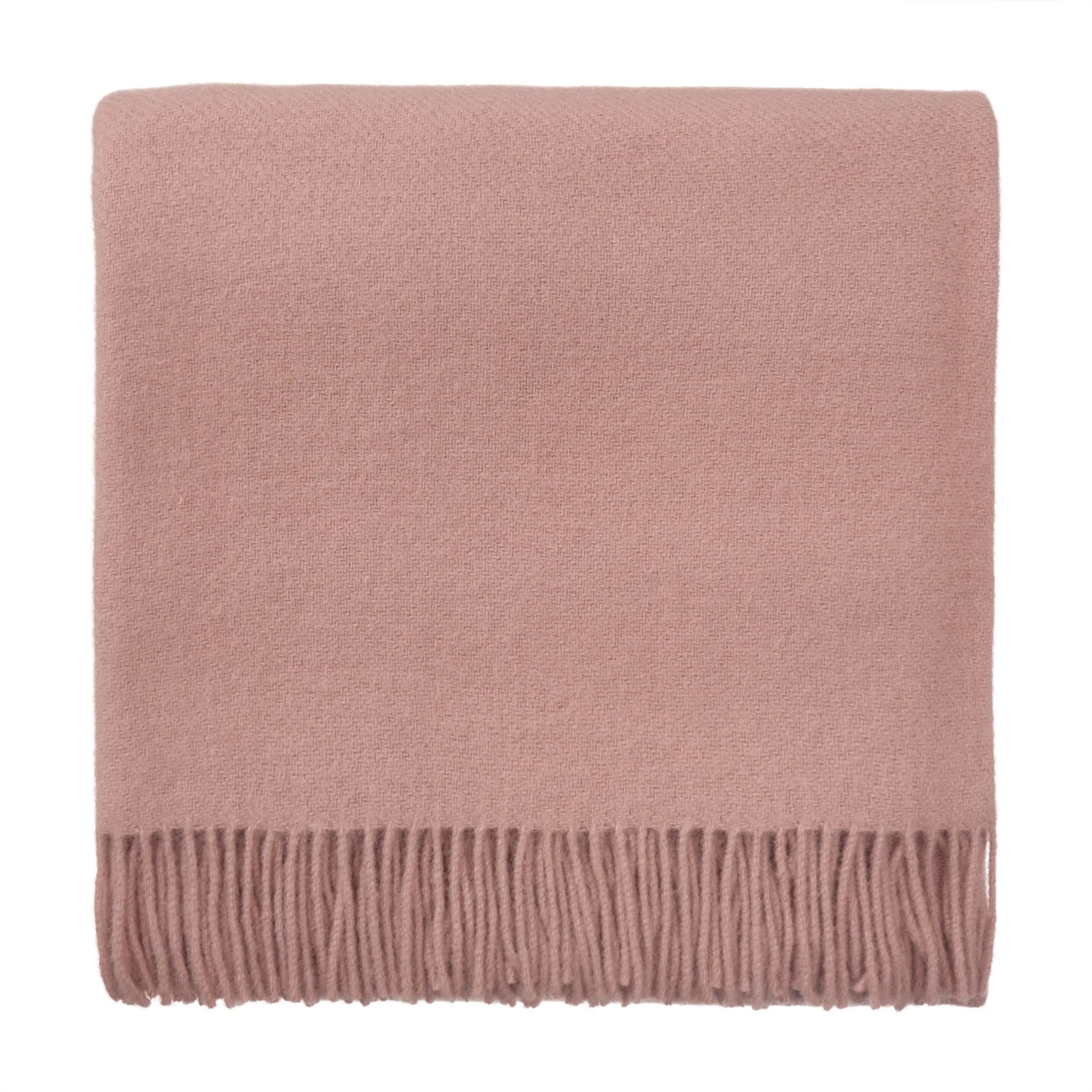 Miramar Wool Blanket [Pale terracotta]