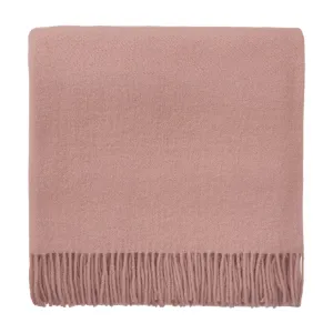 Miramar Wool Blanket [Pale terracotta]