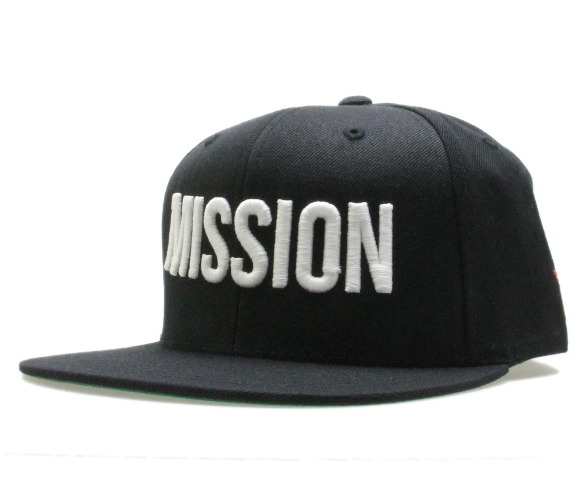 MISSION - White on Black