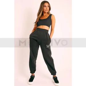 RB Oversized Black Trousers