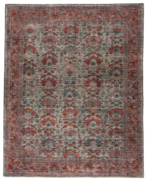 Rhapsody RHA09 Red/Blue Rug