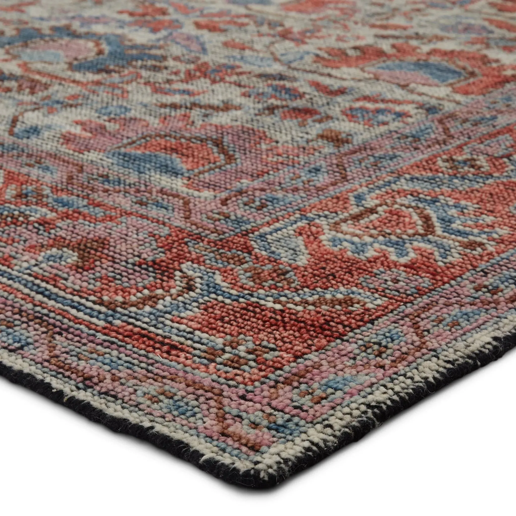 Rhapsody RHA09 Red/Blue Rug