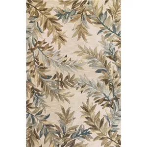 Sparta 3126 Tropical Branches Ivory Rug