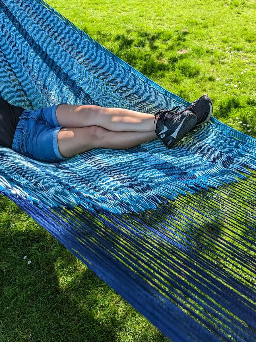 Thick Lounger Hammock - Bermuda