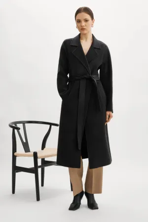 Vanessa Wool Coat | Black