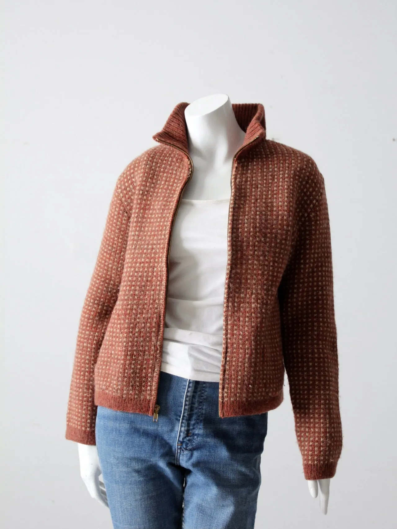 vintage Pendleton wool cardigan sweater