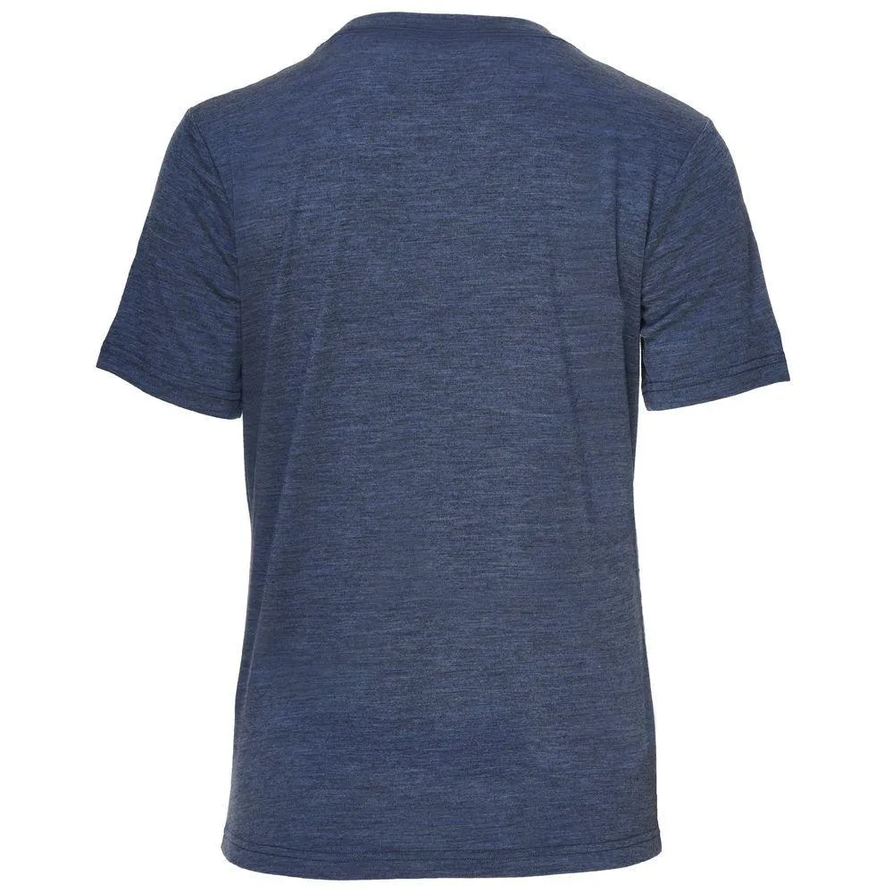 Womens Merino 150 Logo Tee (Denim)